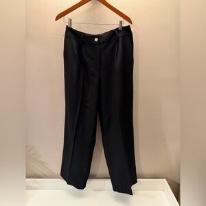 Elegant Black Trousers with Button Detail copper and Ella